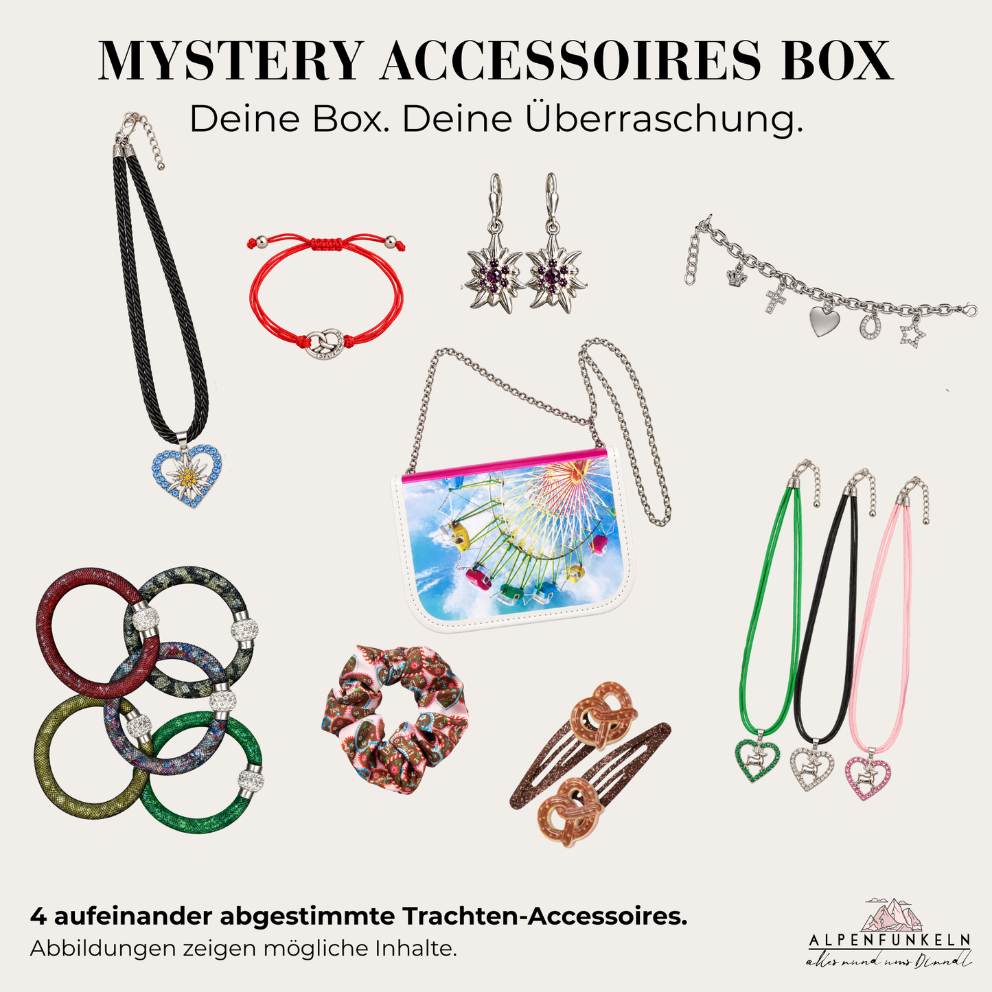 Mystery Box Accessoires – 4 Überraschungen