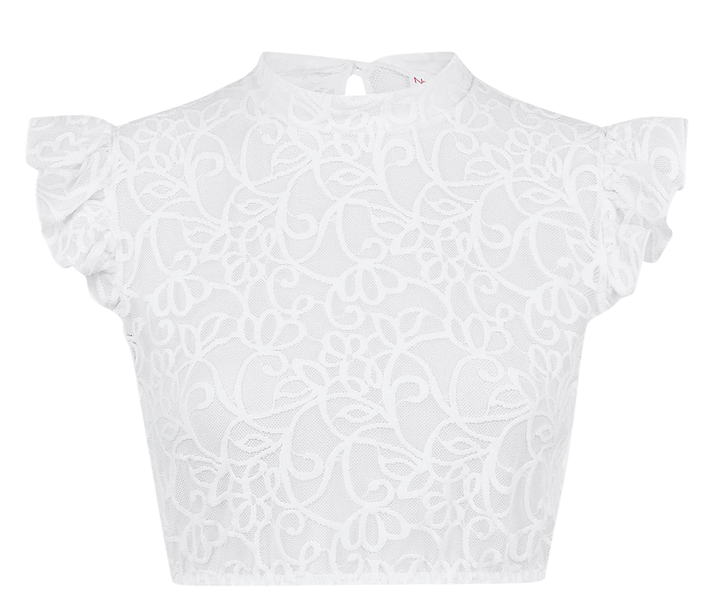 Dirndlbluse Nina von C., Chiara, weiß, Flügelärmel