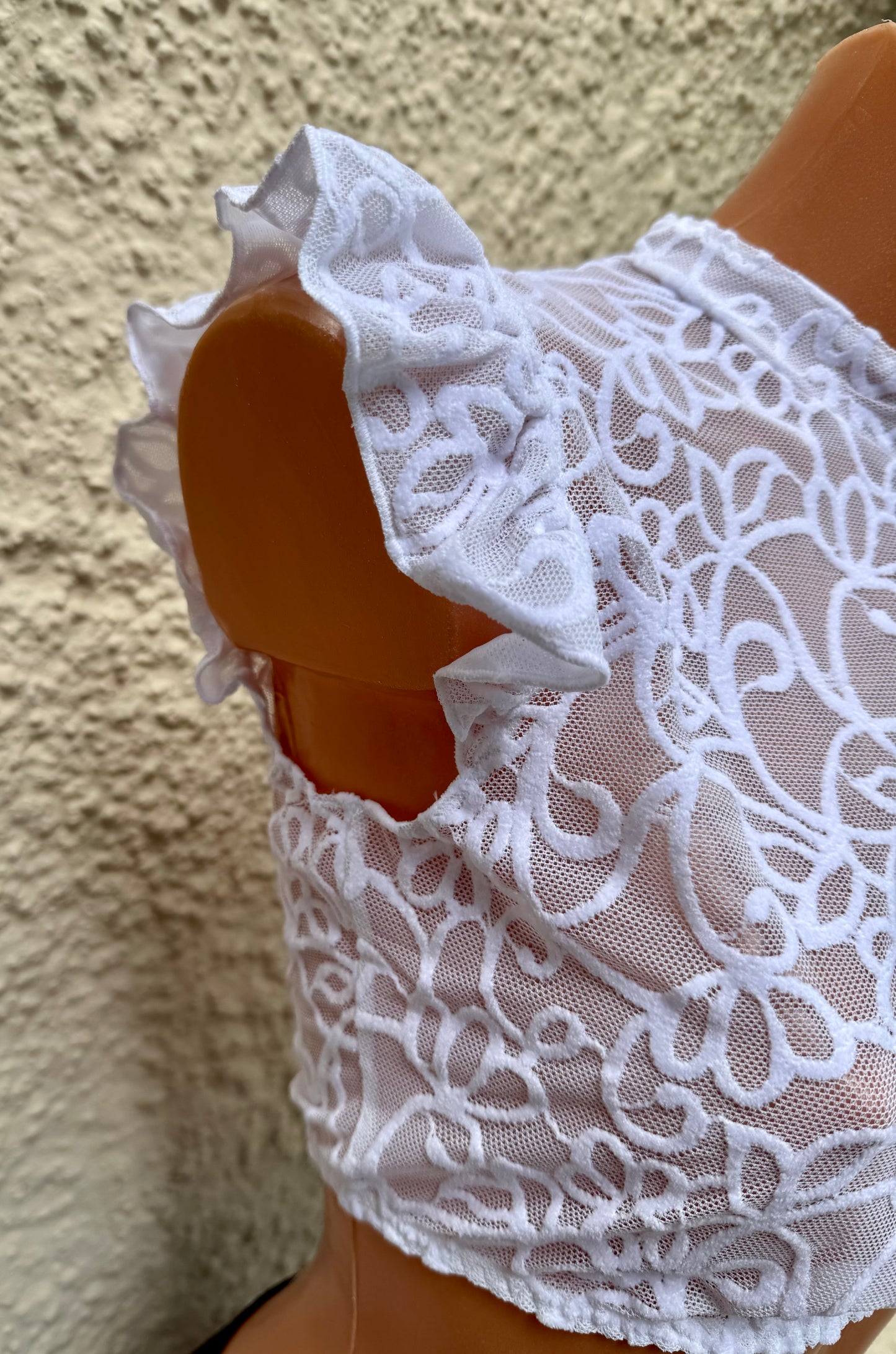 Dirndlbluse Nina von C., Chiara, weiß, Flügelärmel