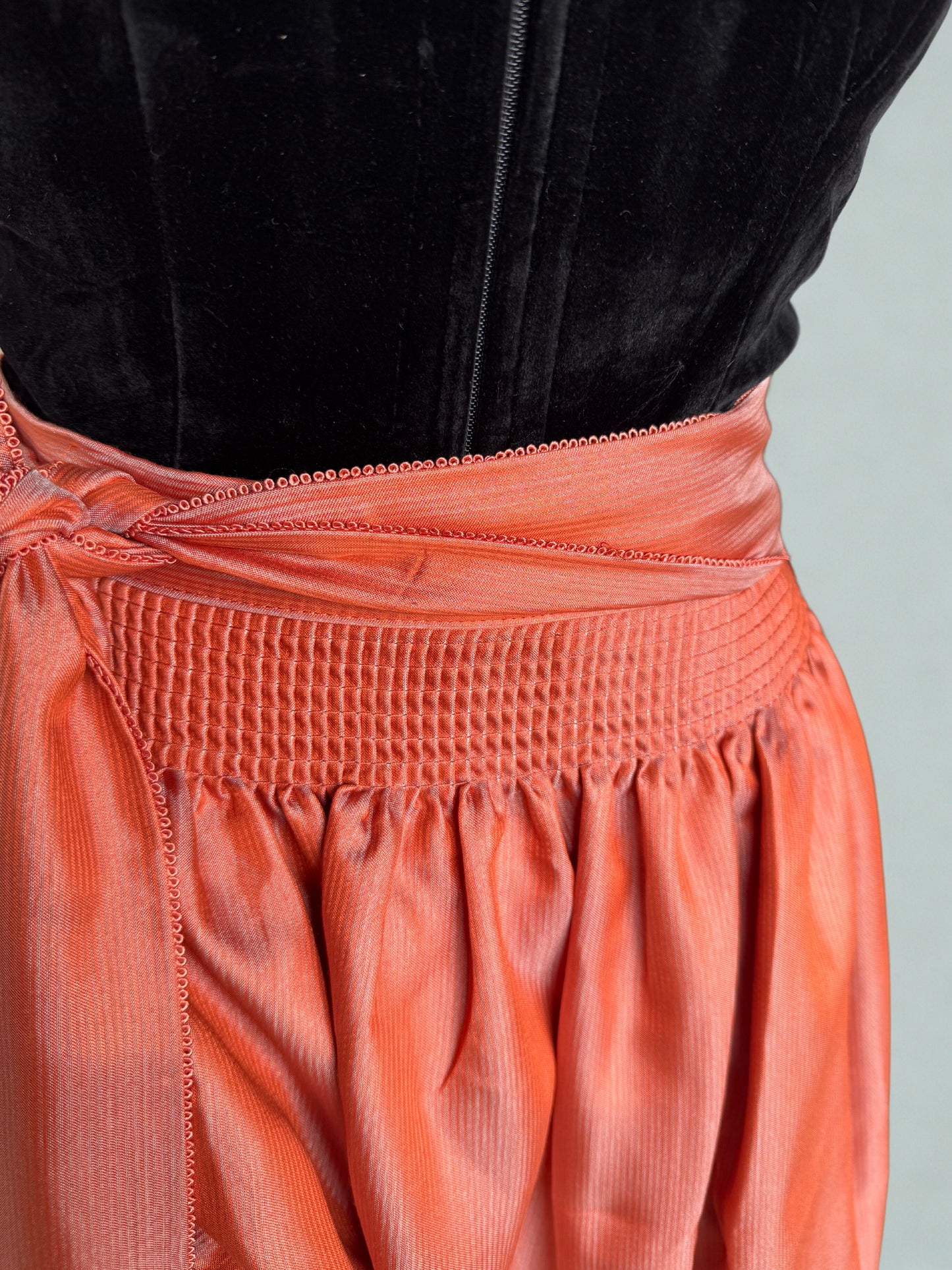 Dirndl Krüger Collections, Jacinta, 70 cm, Samt, schwarz