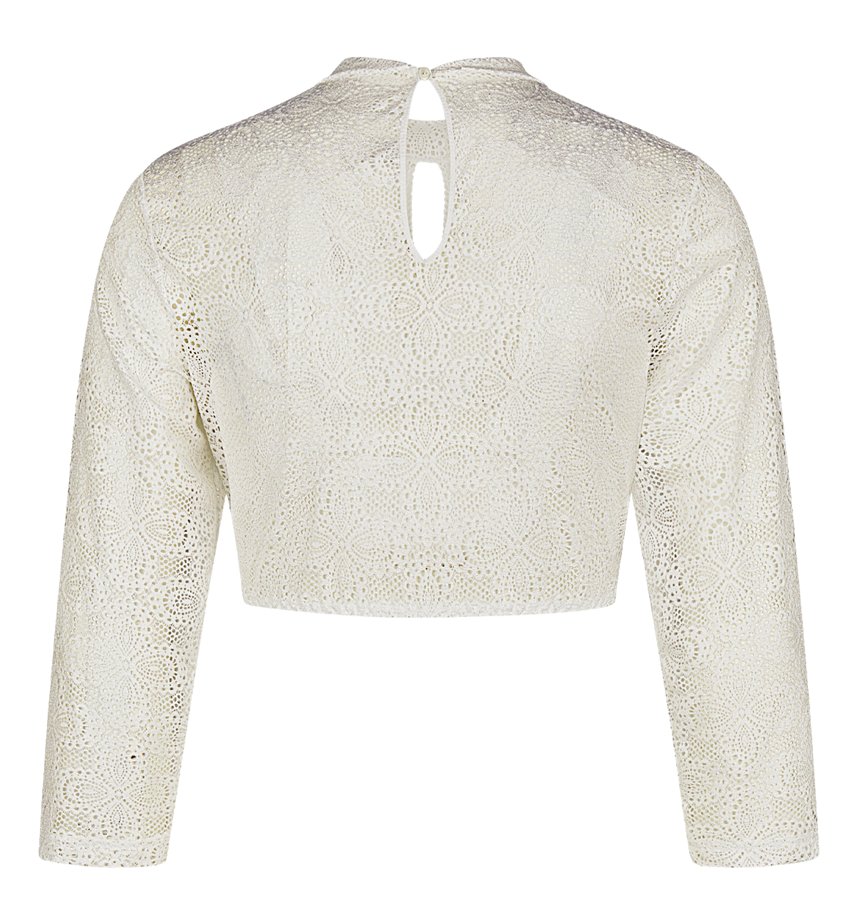 Dirndlbluse Nina von C., Steffi, ecru, hochgeschlossen