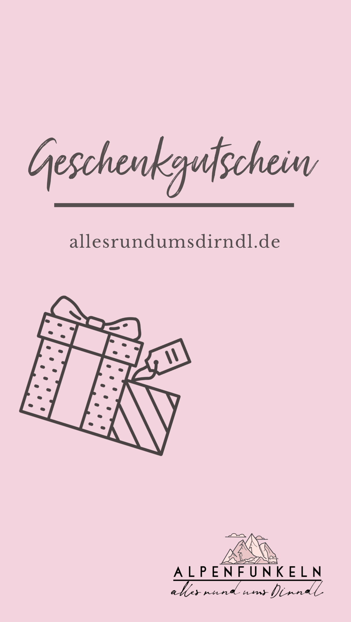 Alpenfunkeln Geschenkgutschein Geschenkgutschein Alpenfunkeln 