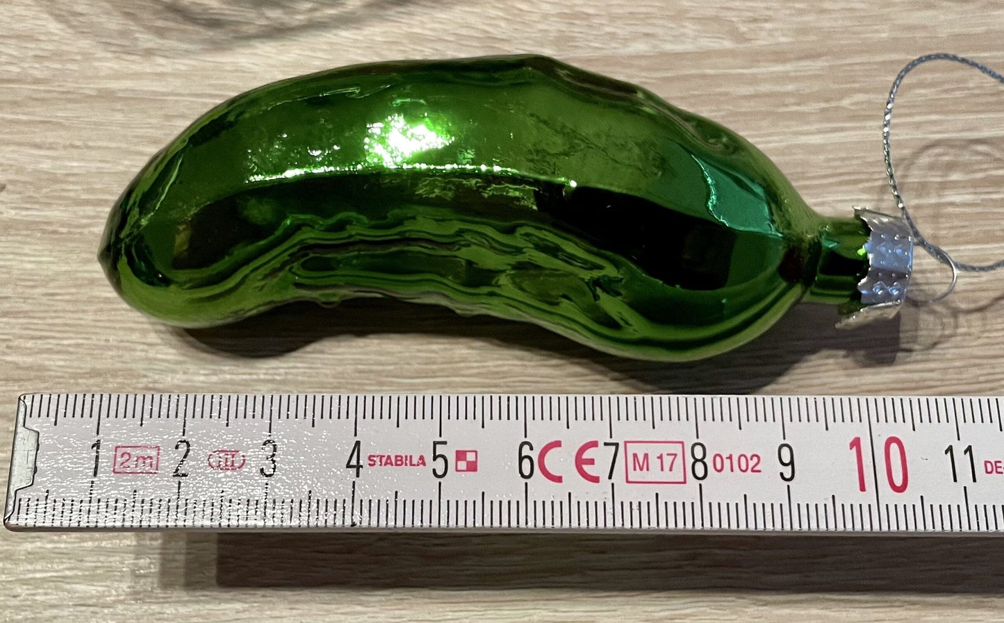 Christbaum Kugel, Weihnachtsschmuck, Gurke, Weihnachtsgurke Weihnachten Alpenfunkeln