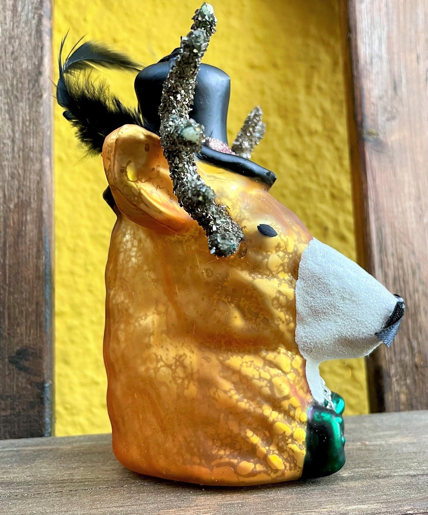 Christbaum Kugel, Weihnachtsschmuck, Hirsch Weihnachten Alpenfunkeln