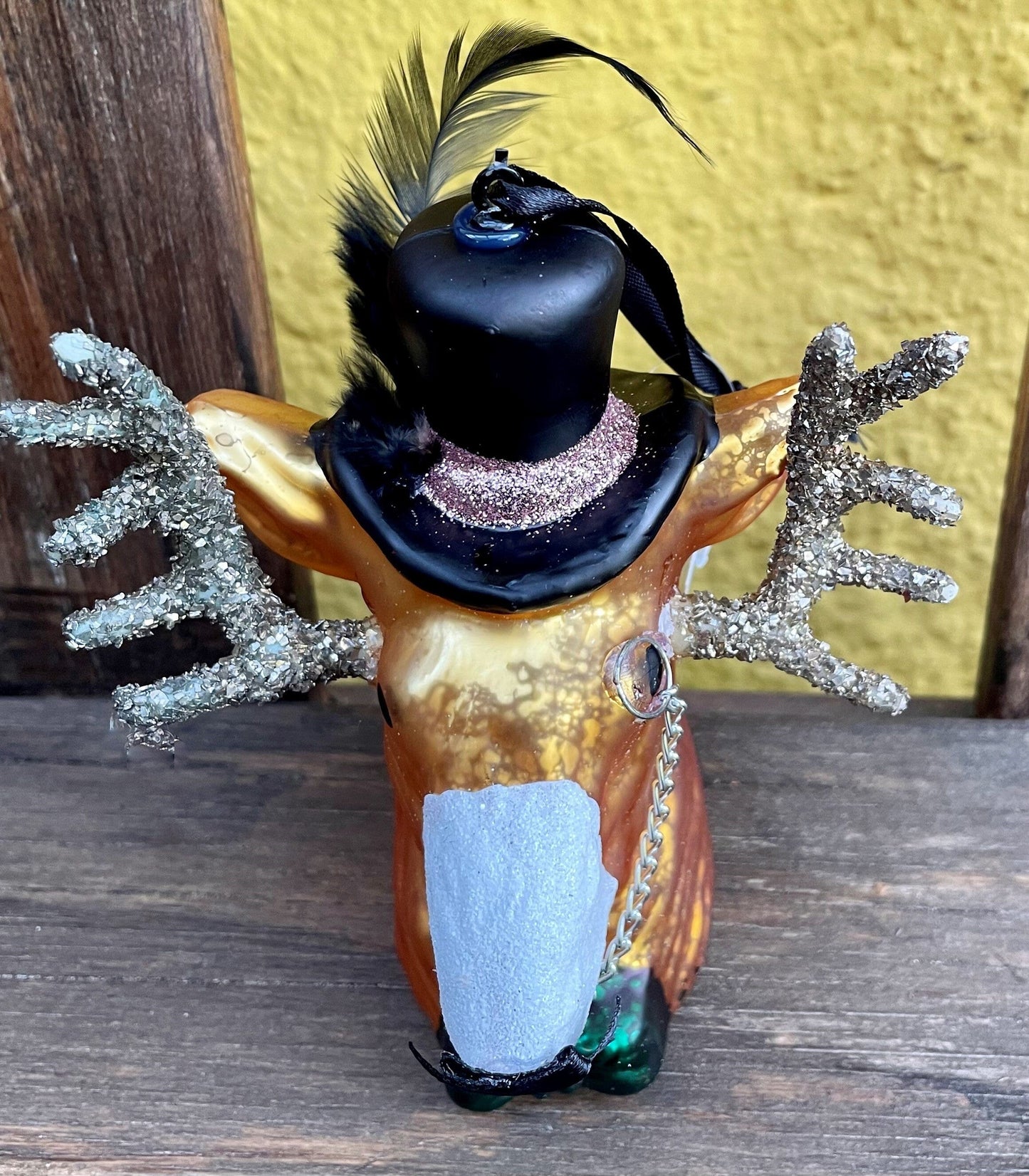 Christbaum Kugel, Weihnachtsschmuck, Hirsch Weihnachten Alpenfunkeln