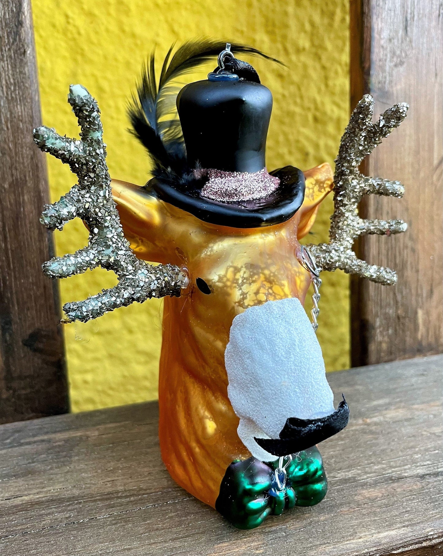 Christbaum Kugel, Weihnachtsschmuck, Hirsch Weihnachten Alpenfunkeln