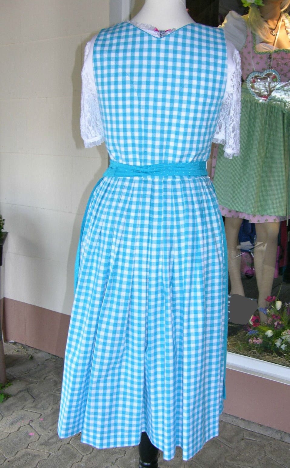 Dirndl Berwin & Wolff, hellblau, Midi 60 cm Dirndl Berwin&Wolff
