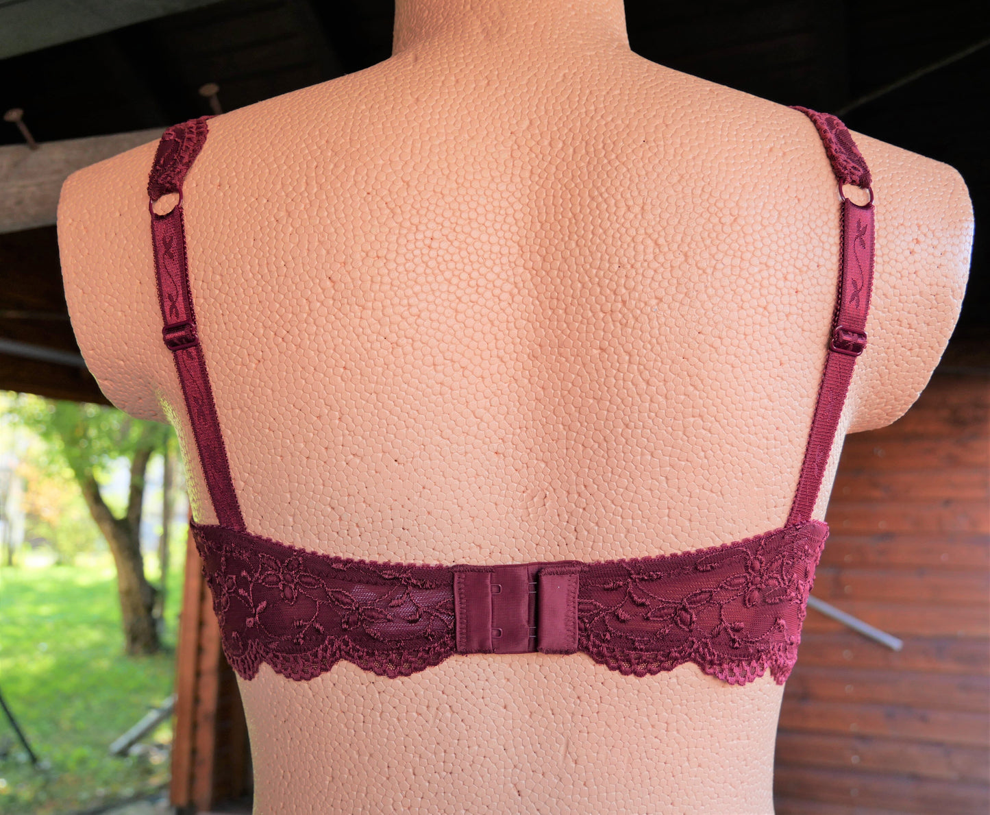 Dirndl BH, Nina von C., burgund, Push up BH Nina von C.