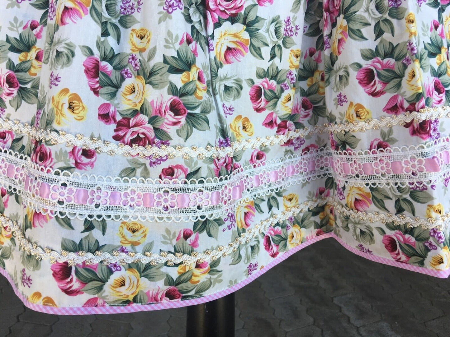 Dirndl Kleid, Krüger Madl, Lissabon, Midi 60 cm, Gr. 32 Dirndl Krüger