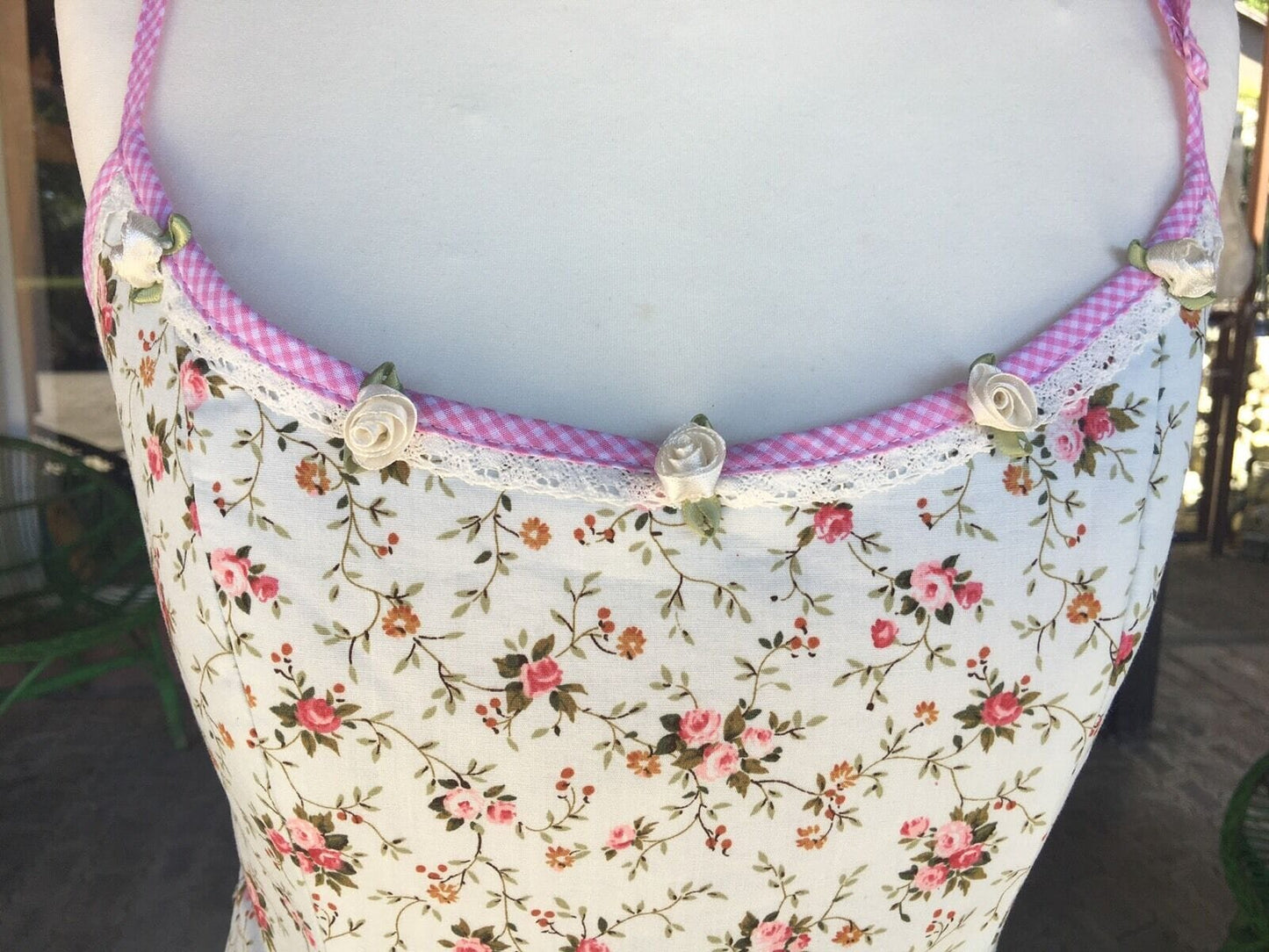 Dirndl Kleid, Krüger Madl, Madrid, Midi 60 cm, geblümt, Gr. 34 Dirndl Krüger