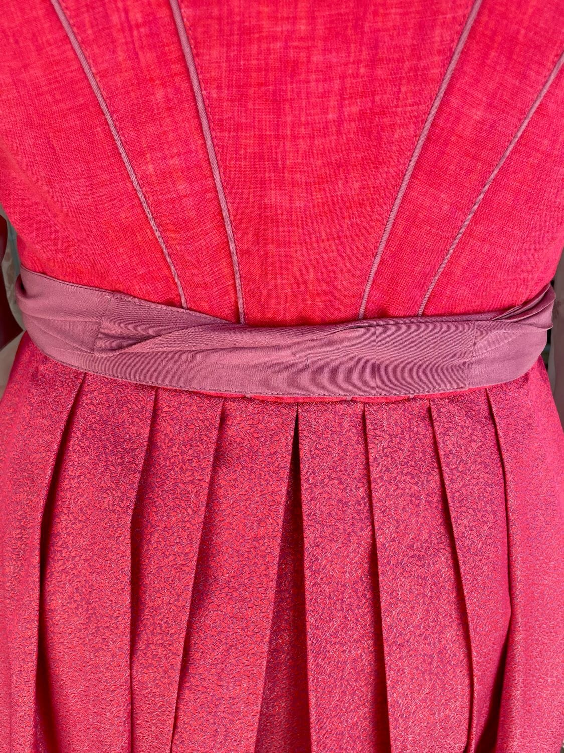Dirndl Krüger Collections, Amandine, 70 cm, rot rosa Dirndl Krüger