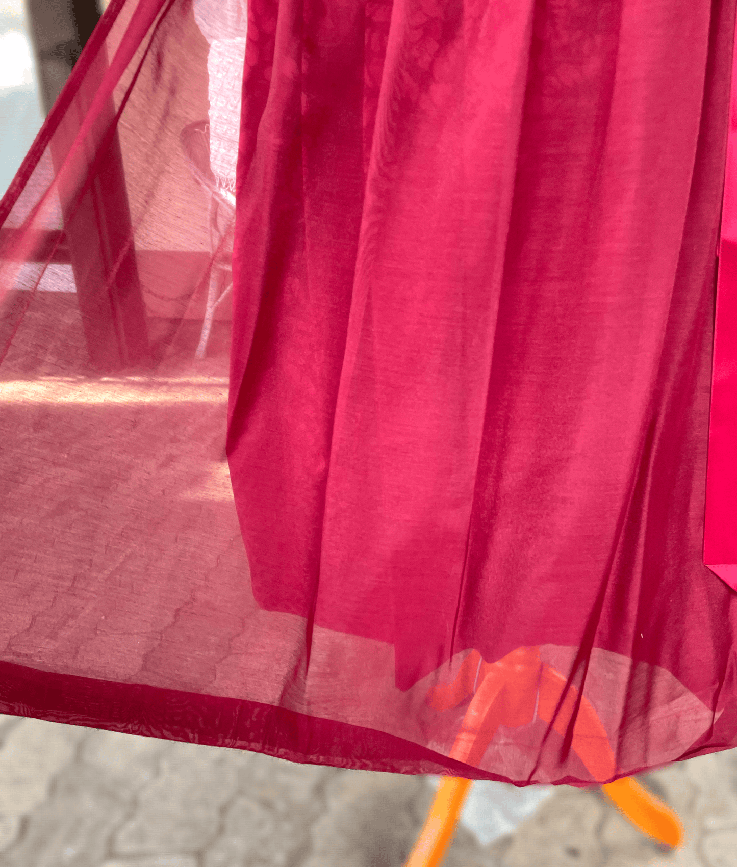 Dirndl Krüger Collections, Shiloh, 70 cm, rot mit Charivari Dirndl Krüger