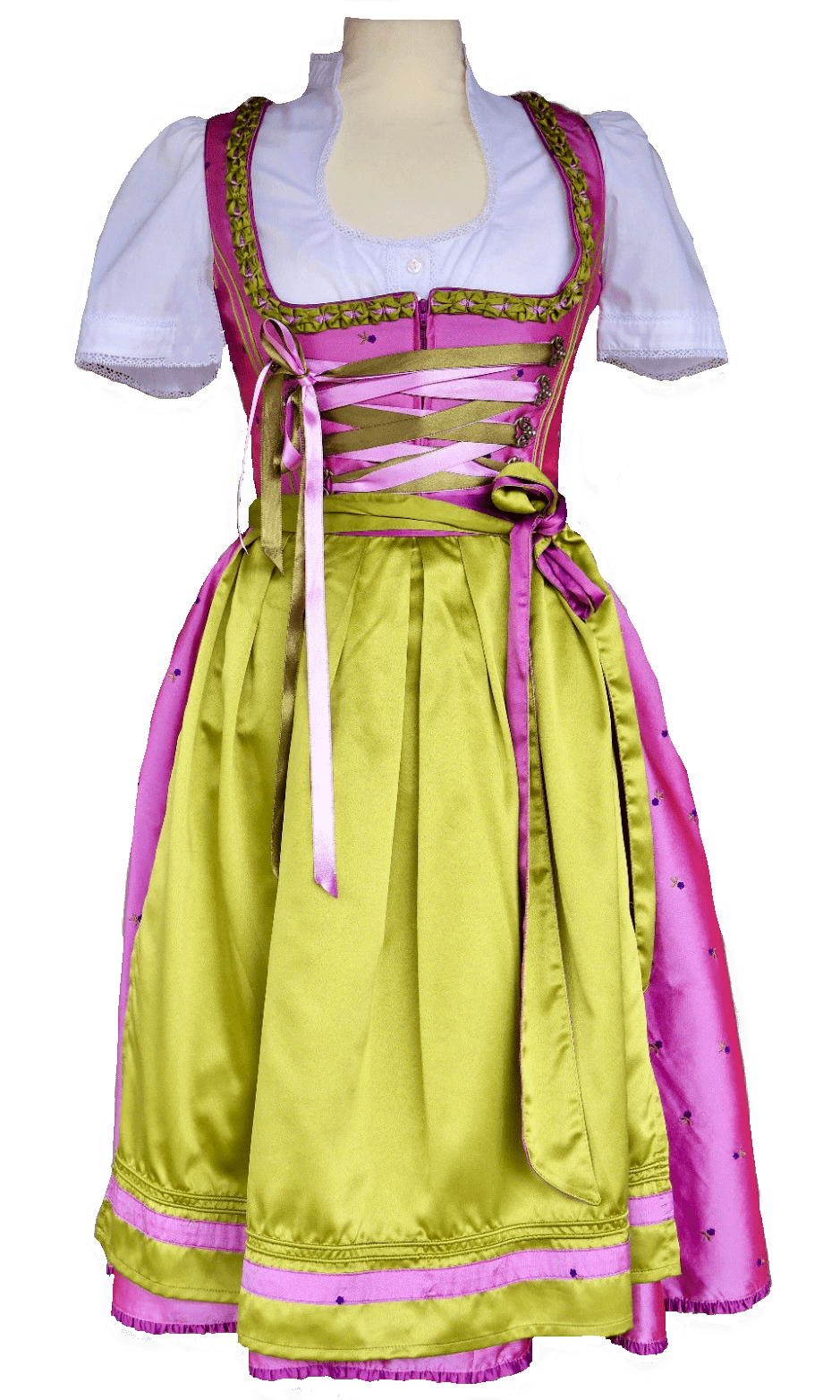 Melega Dirndl mehrfarbig popular klassischer Stil