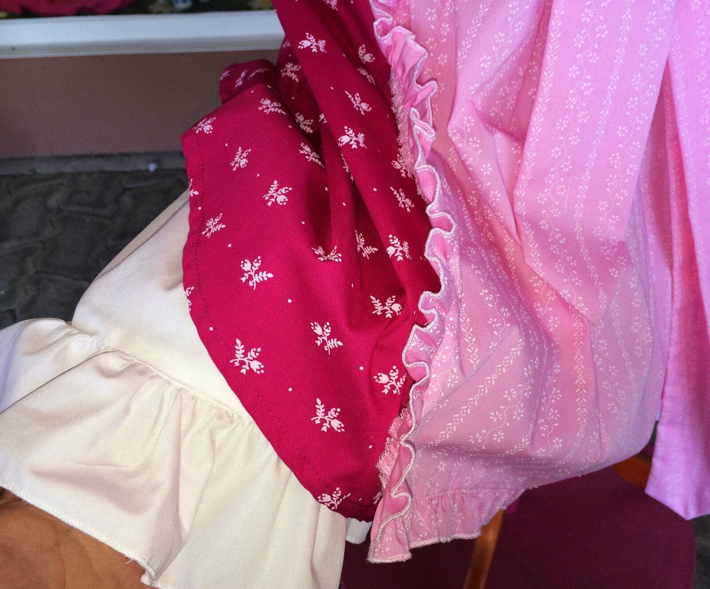 Dirndl Trentini, Palina, rosa pink, Midi 70 cm, Waschdirndl Dirndl Julia Trentini