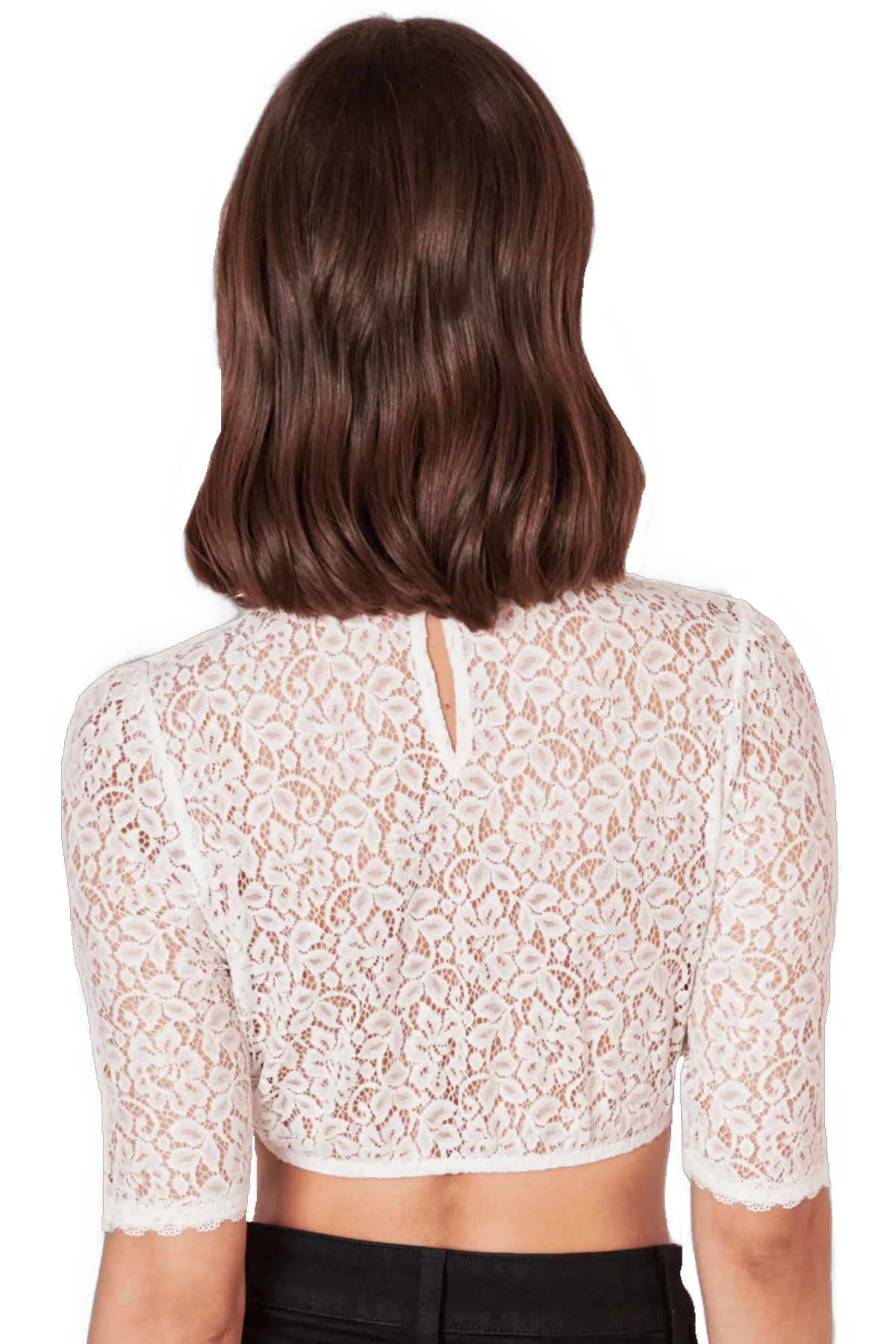 Dirndlbluse Krüger Collections, Ladina, ecru, hochgeschlossen Dirndlblusen Krüger
