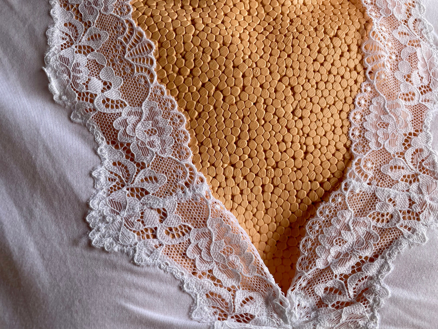 Dirndlbluse Nina von C., Marion, Jersey, weiß, halbarm, Zugband Dirndlblusen Nina von C.