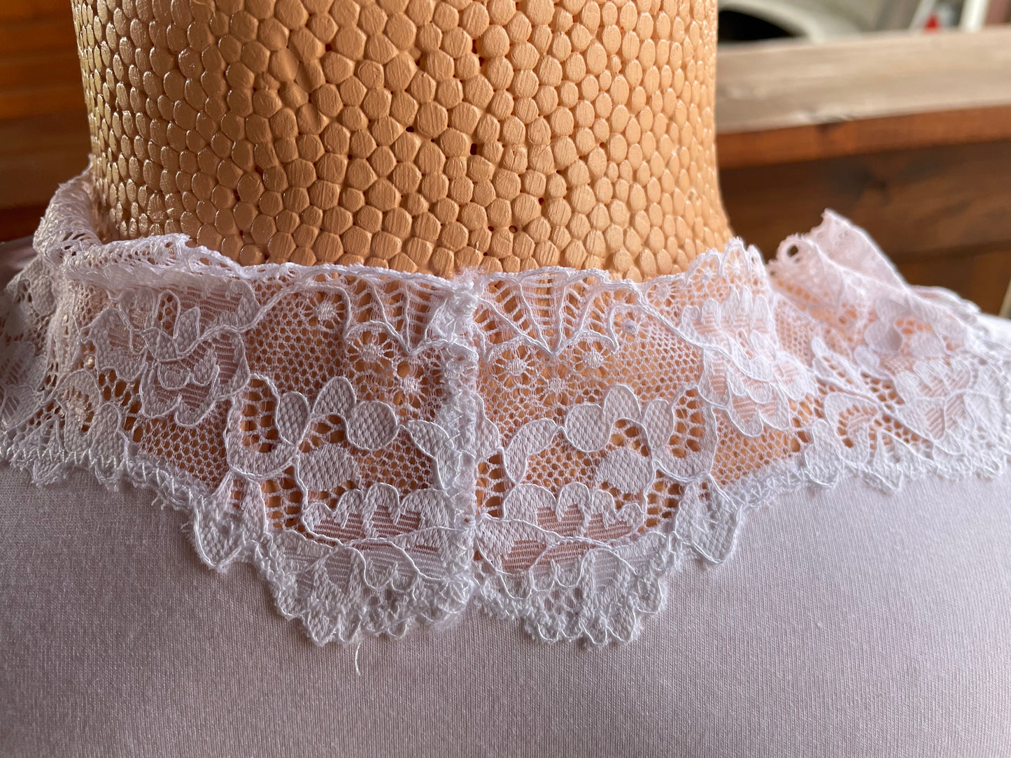 Dirndlbluse Nina von C., Marion, Jersey, weiß, halbarm, Zugband Dirndlblusen Nina von C.