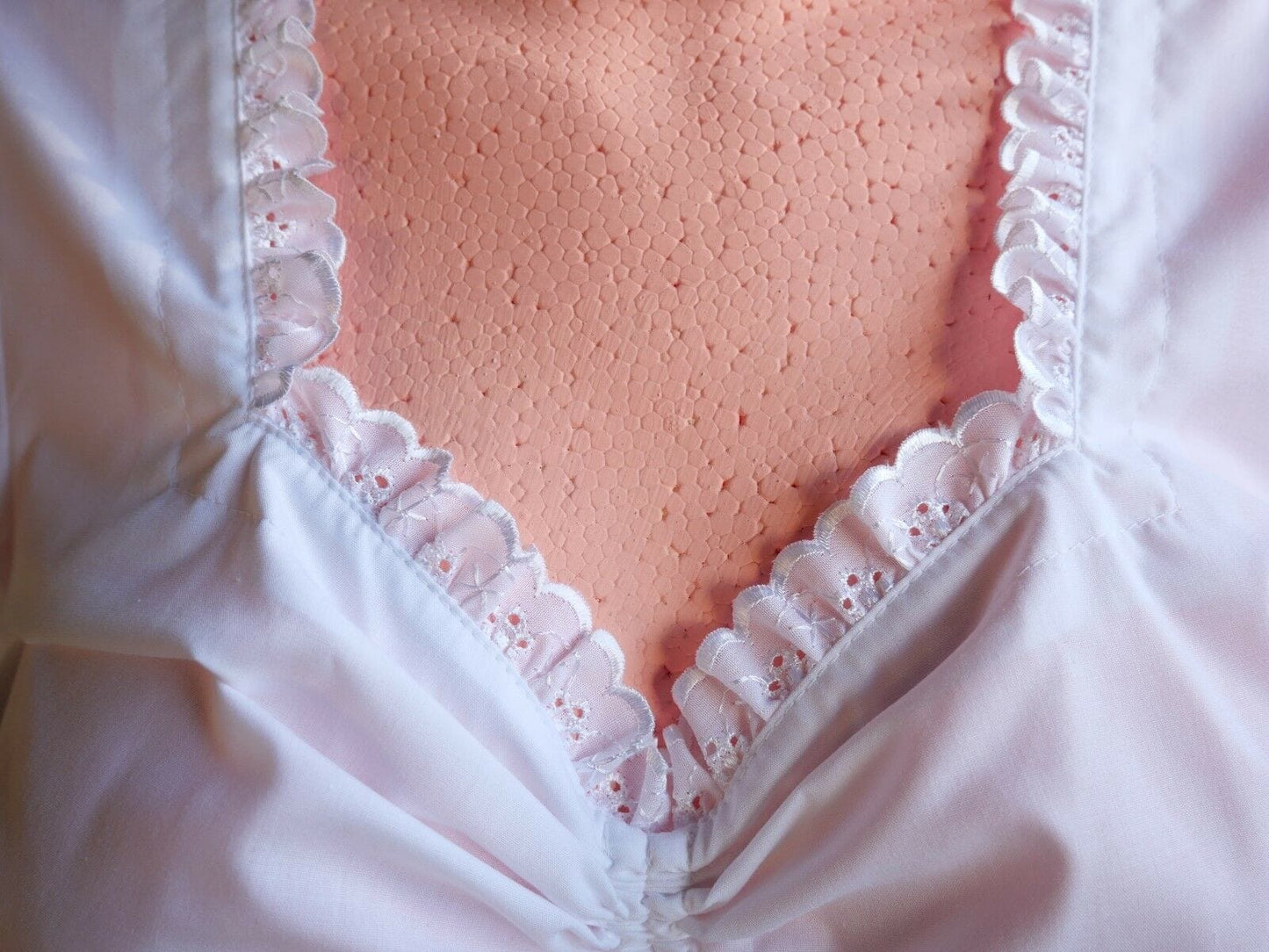 Dirndlbluse Rose Blusen, weiß, Zugband, halbarm Dirndlblusen Rose Blusen