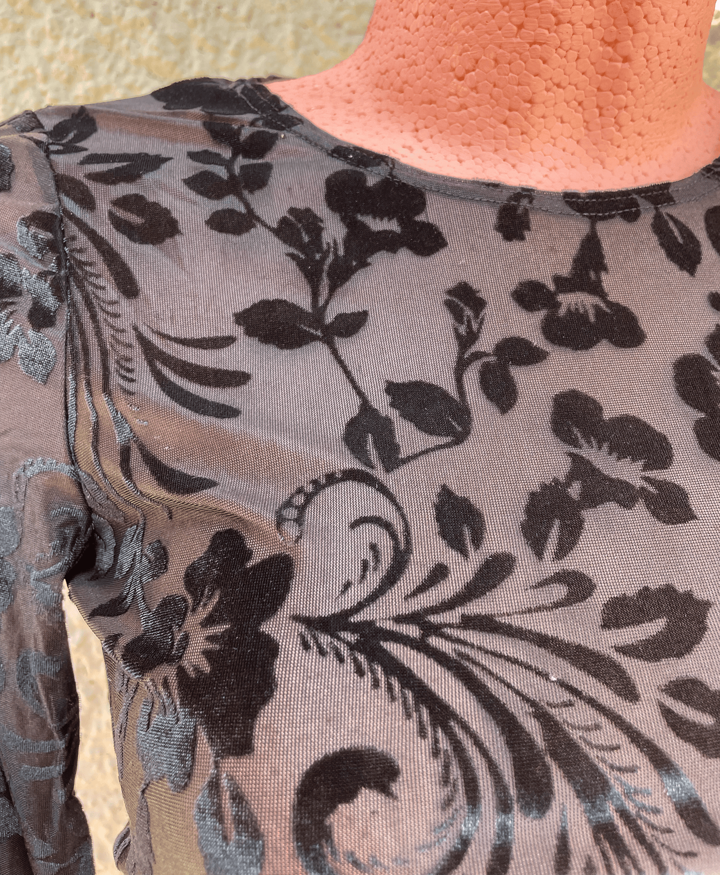 Dirndlbluse, Spieth & Wensky Elfenblume, hochgeschlossen, schwarz Dirndlblusen Spieth & Wensky