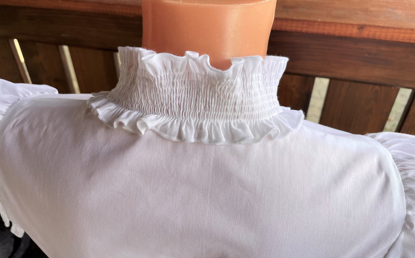 Dirndlbluse Sportalm, Doreen, weiß, kurzarm, hochgeschlossen, Gr. 32 Dirndlblusen Sportalm
