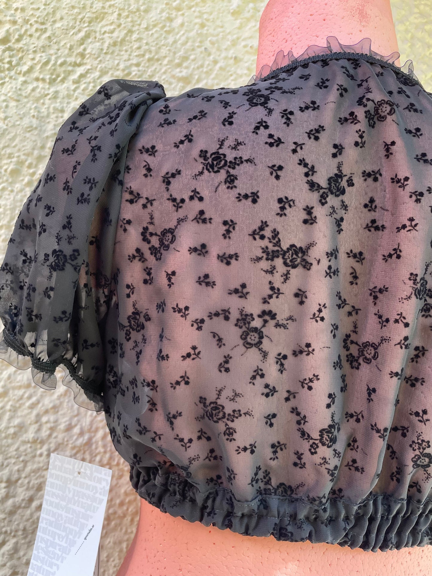 Dirndlbluse Sportalm, Klara, schwarz, kurzarm, V- Ausschnitt Dirndlblusen Sportalm