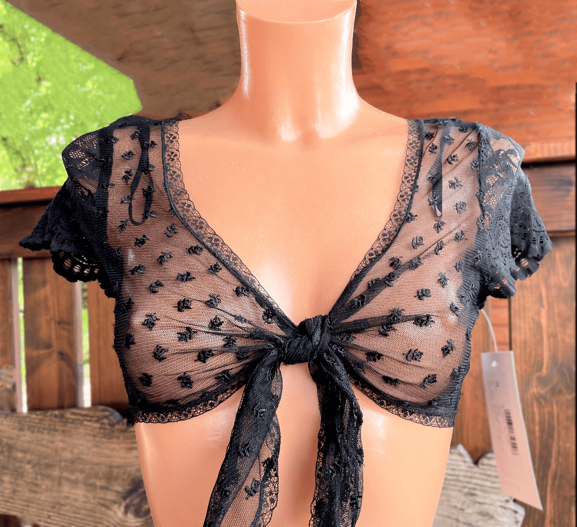Dirndlbluse Sportalm, Mabel, schwarz, kurzarm, V- Ausschnitt Dirndlblusen Sportalm