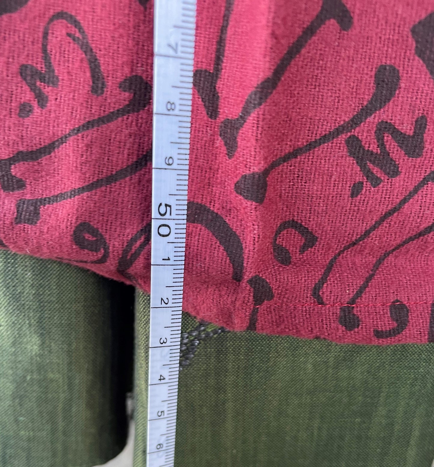 Dirndlschürze, Schürze, bordeaux, burgund, Midi für 55 cm, Schürze Eigenmarke