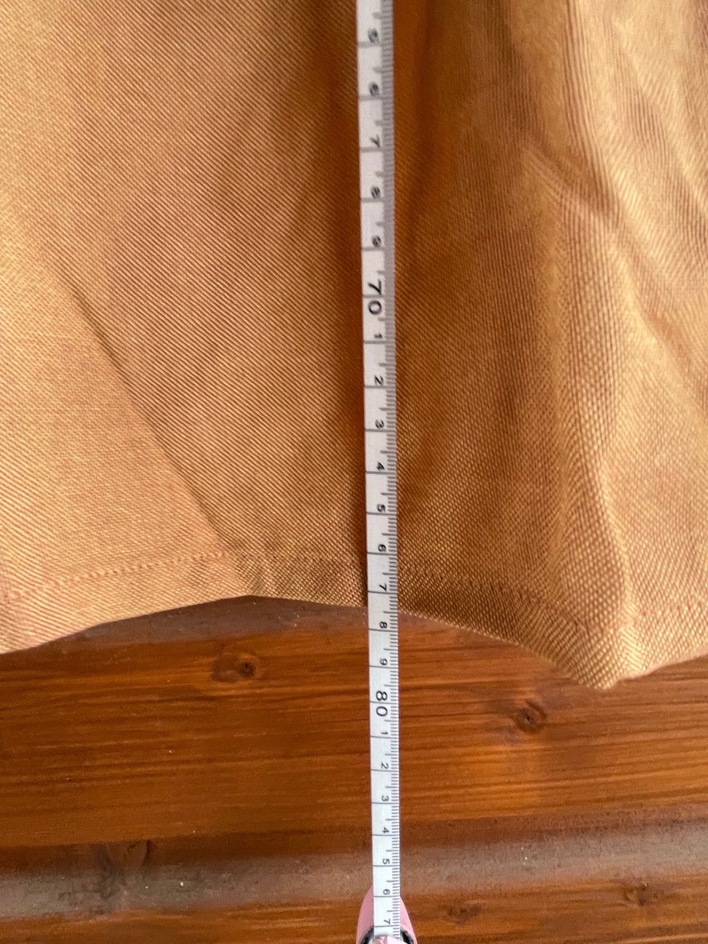 Dirndlschürze, Schürze, lachs schimmernd, Gr. 2, für 85er Schürze Eigenmarke