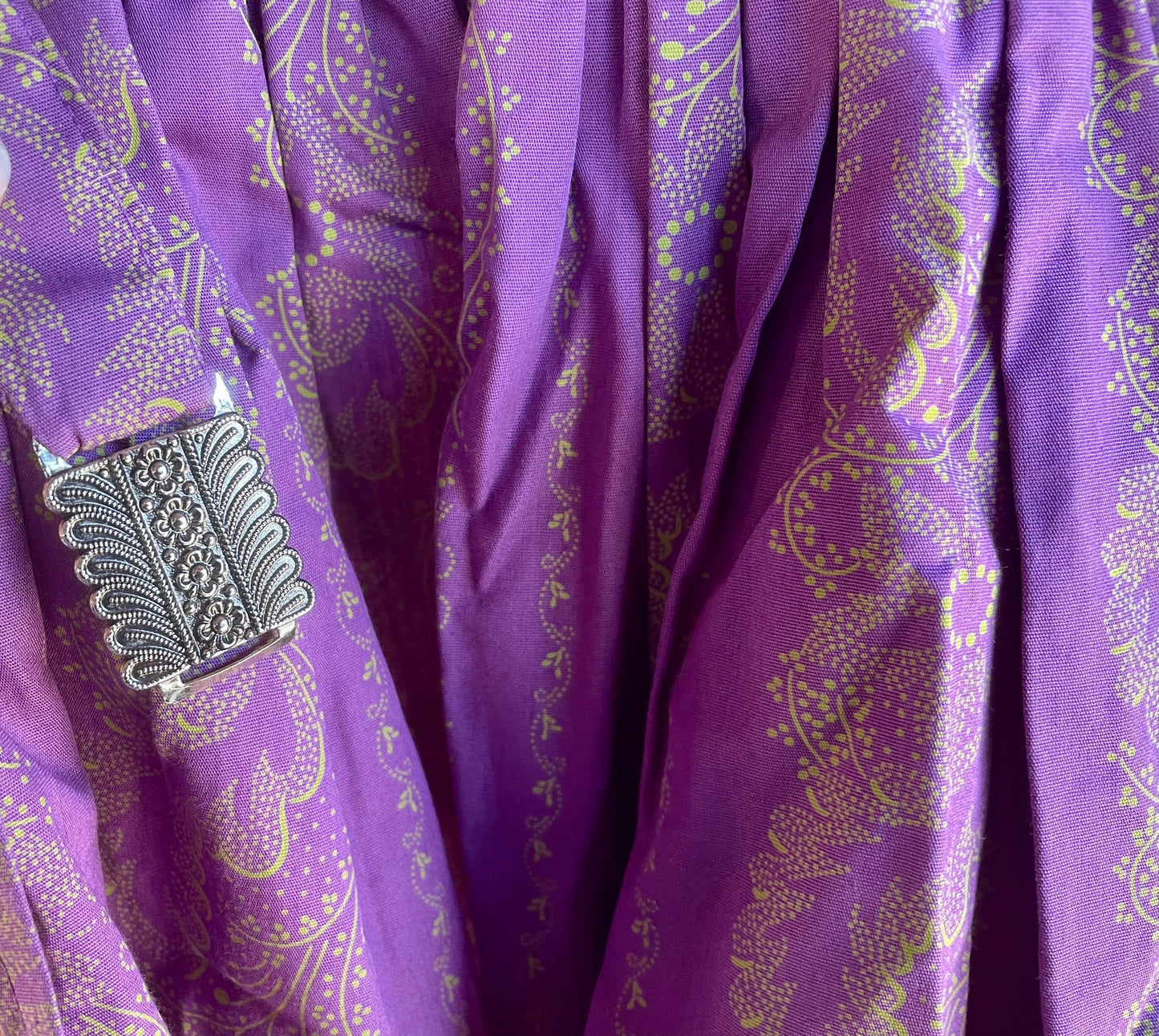 Dirndlschürze, Schürze, lila Midi für 75 cm, Gr. 36/38 Schürze Eigenmarke