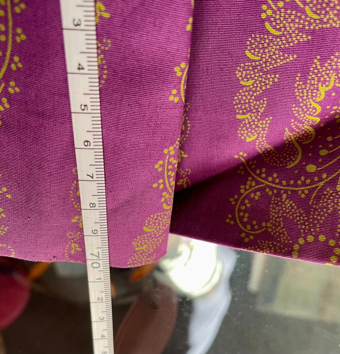 Dirndlschürze, Schürze, lila Midi für 75 cm, Gr. 36/38 Schürze Eigenmarke