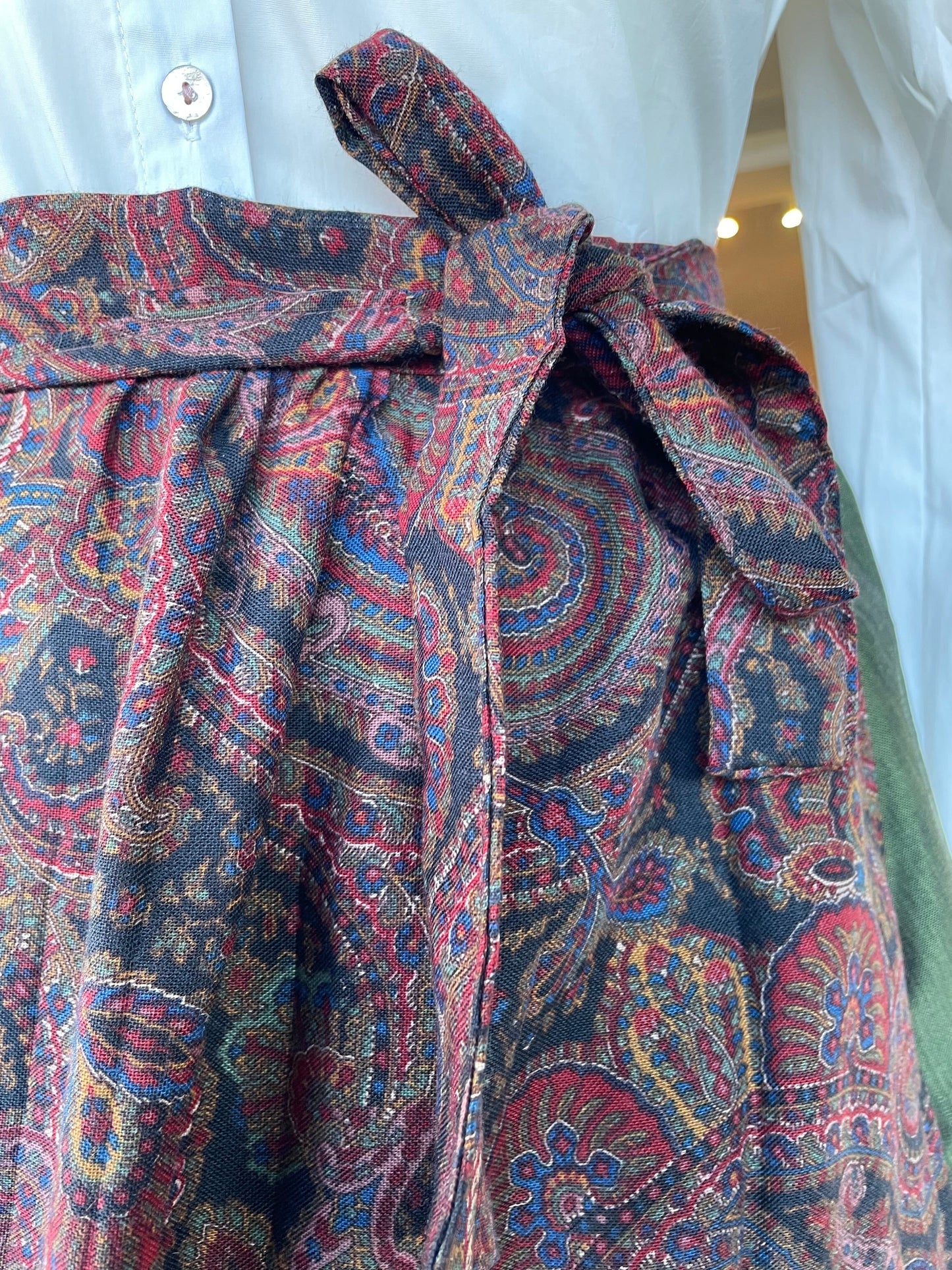 Dirndlschürze, Schürze, Paisley für 60 65 cm, Gr. 2 Schürze Eigenmarke