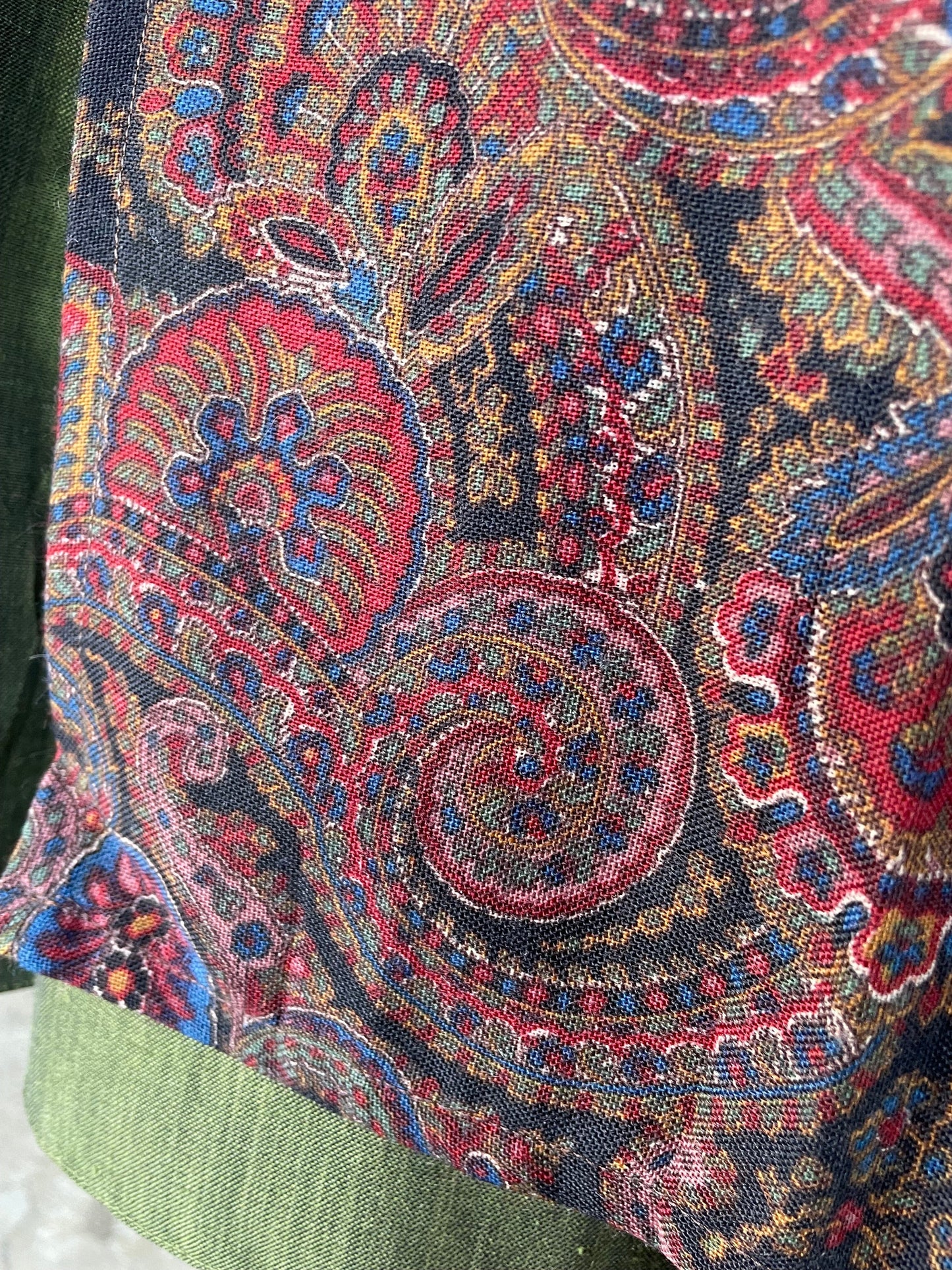 Dirndlschürze, Schürze, Paisley für 60 65 cm, Gr. 2 Schürze Eigenmarke