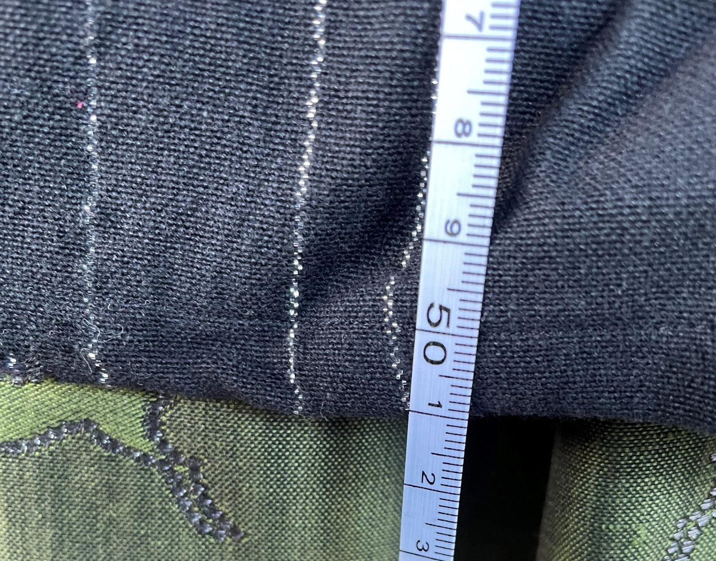 Dirndlschürze, Schürze, schwarz gestreift Mini für 55 cm, Gr. 2 Schürze Eigenmarke