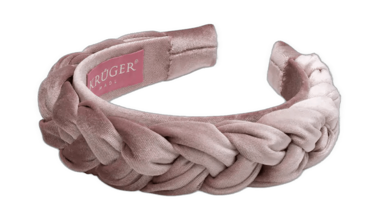 Haarschmuck, Haarreifen Samt blau, bordeaux, beige, braun, grün, rosa Haarschmuck Alpenwahn