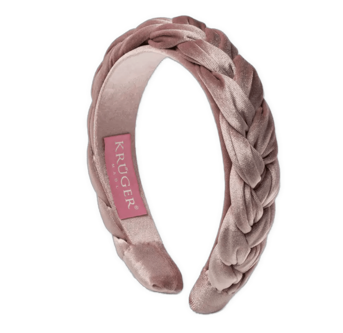Haarschmuck, Haarreifen Samt blau, bordeaux, beige, braun, grün, rosa Haarschmuck Alpenwahn Rosa