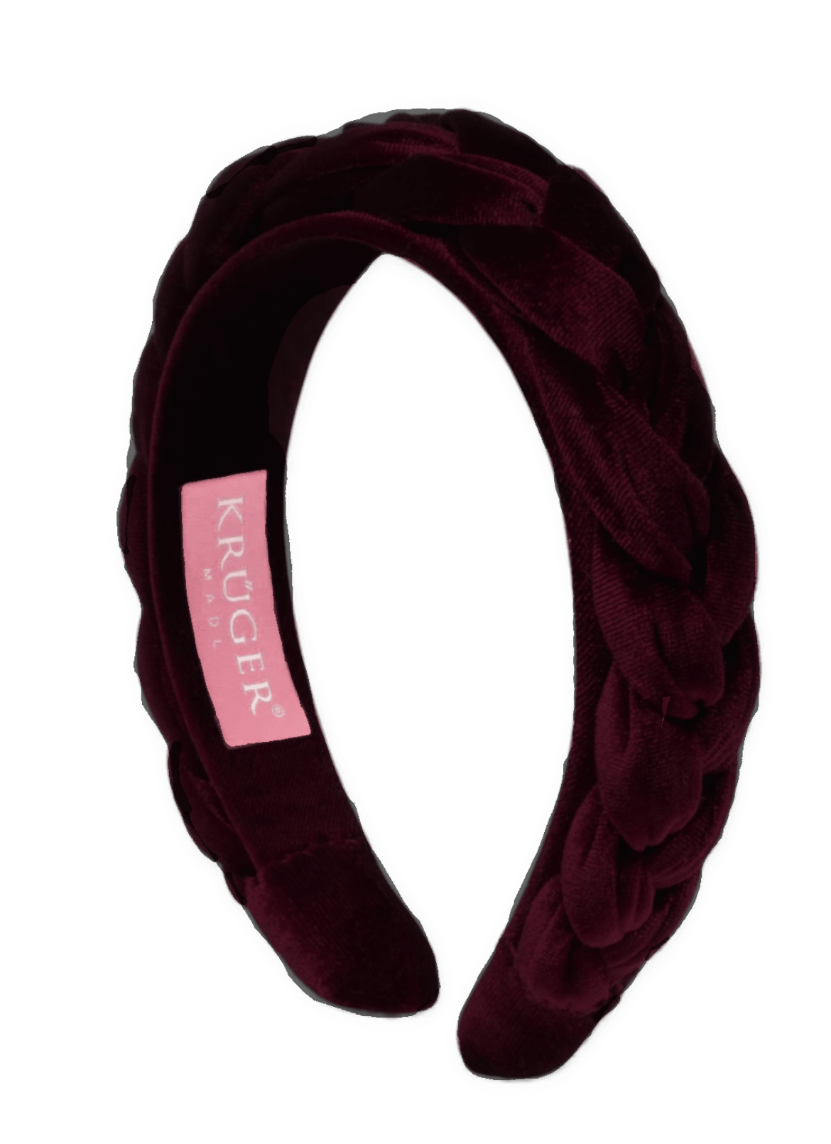 Haarschmuck, Haarreifen Samt blau, bordeaux, beige, braun, grün, rosa, schwarz Haarschmuck Krüger Schwarz