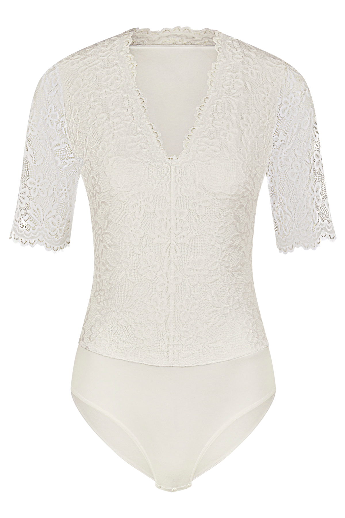 Trachtenbluse, Body Blusenbody, ecru, Nina von C., Hanna