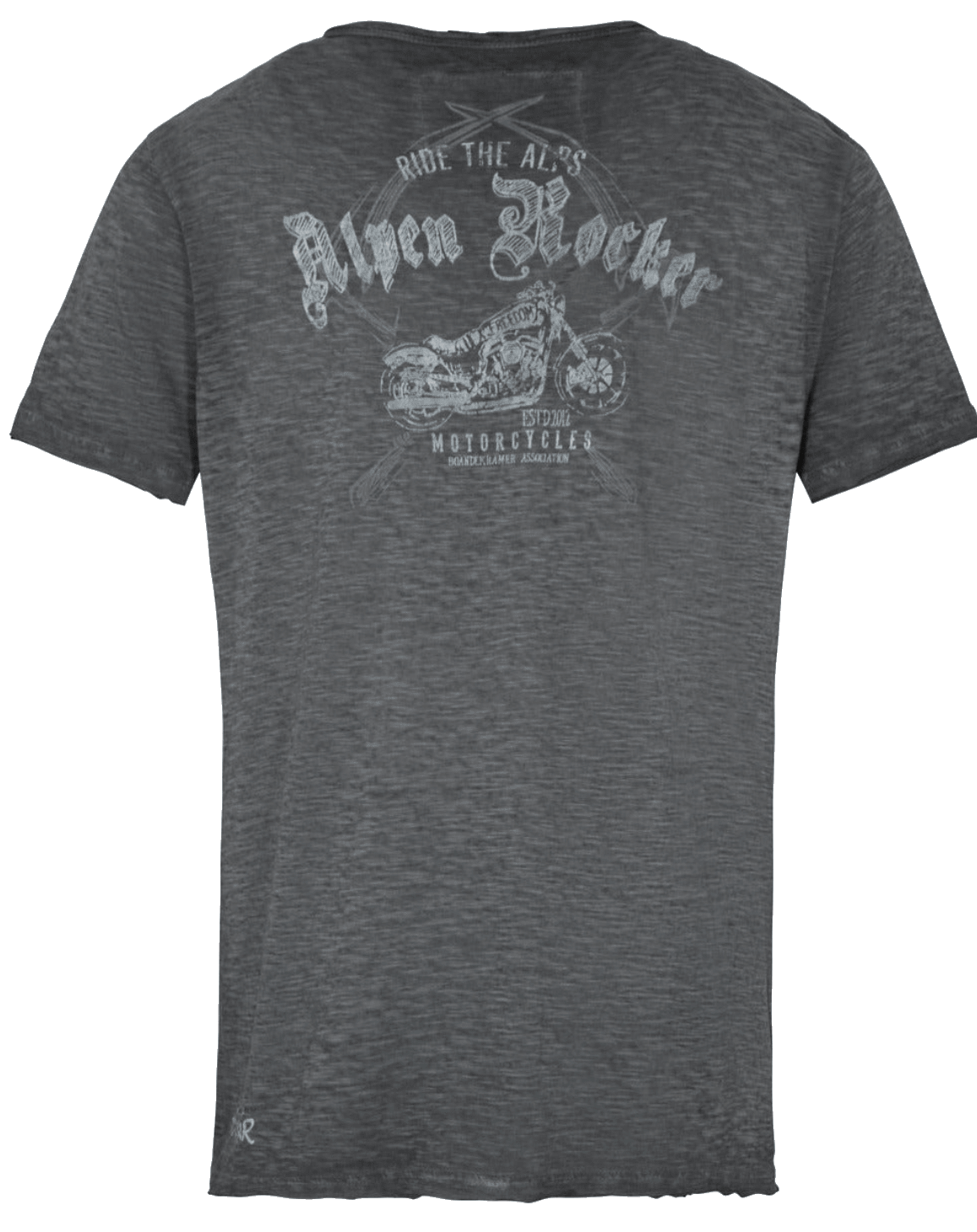 Herrenshirt, Trachten Shirt, HangOwear, Jimmy, grau Herrenshirt HangOwear