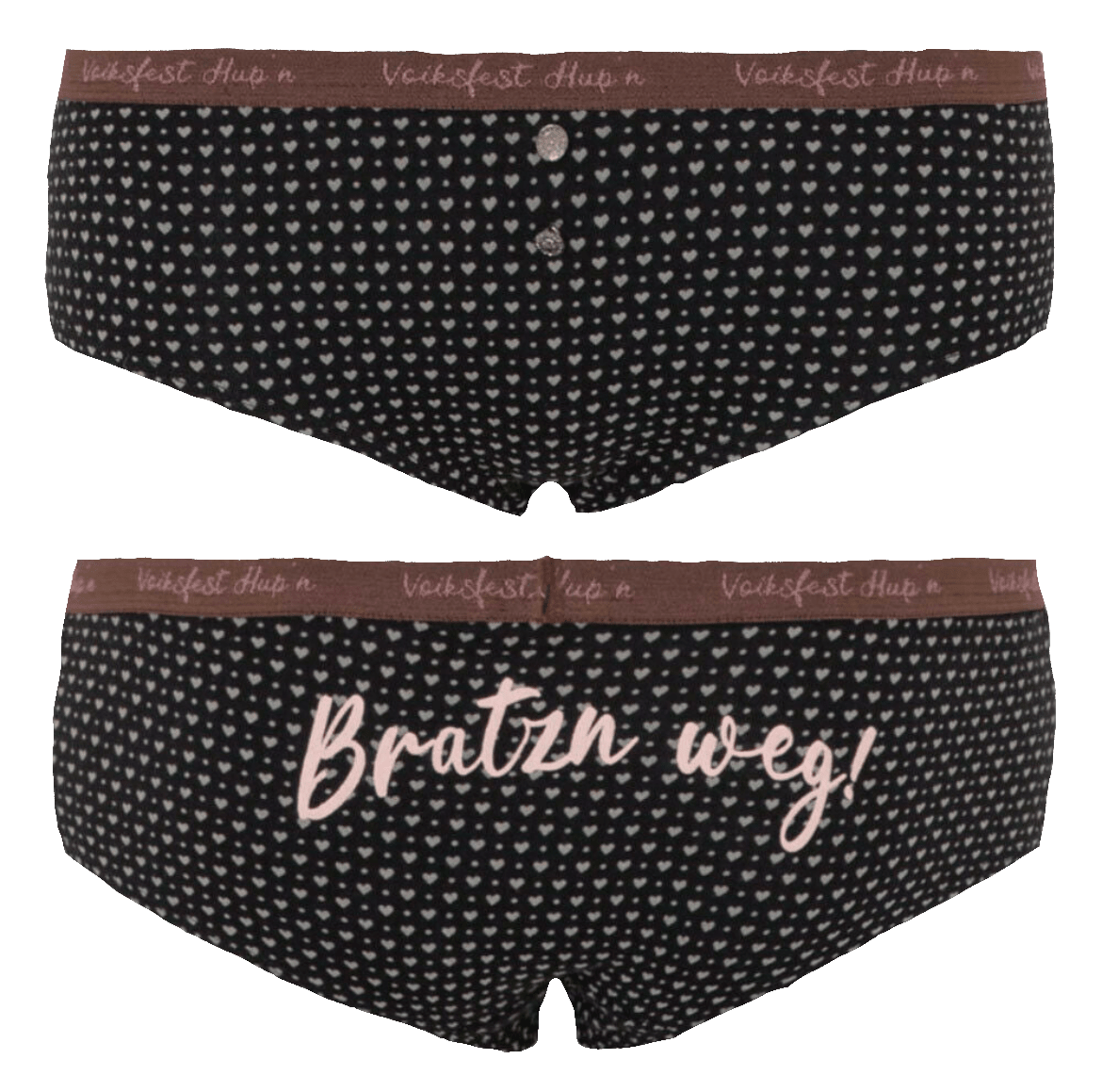 Hipster, Panty, bayrisch, Josefina schwarz, HangOwear Slip HangOwear