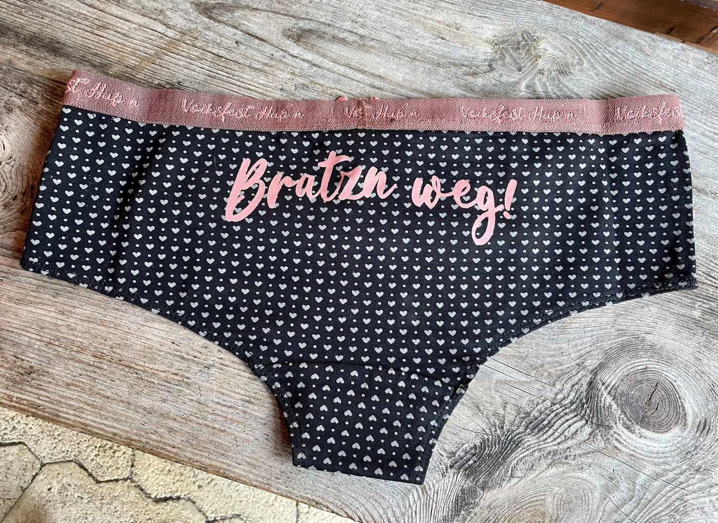 Hipster, Panty, bayrisch, Josefina schwarz, HangOwear Slip HangOwear