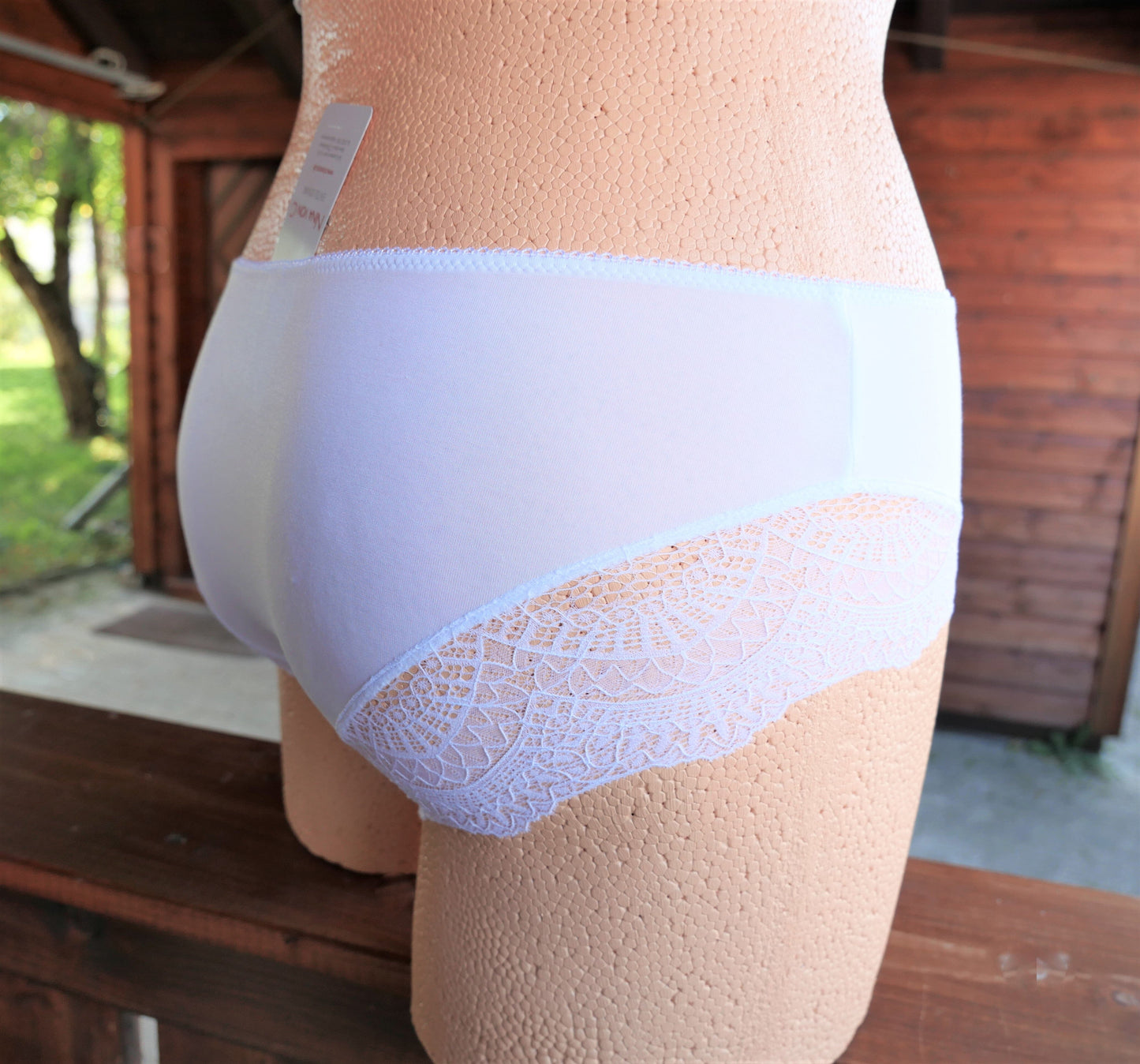 Hipster, Panty, Nina von C., weiß, Spitze Slip Nina von C.