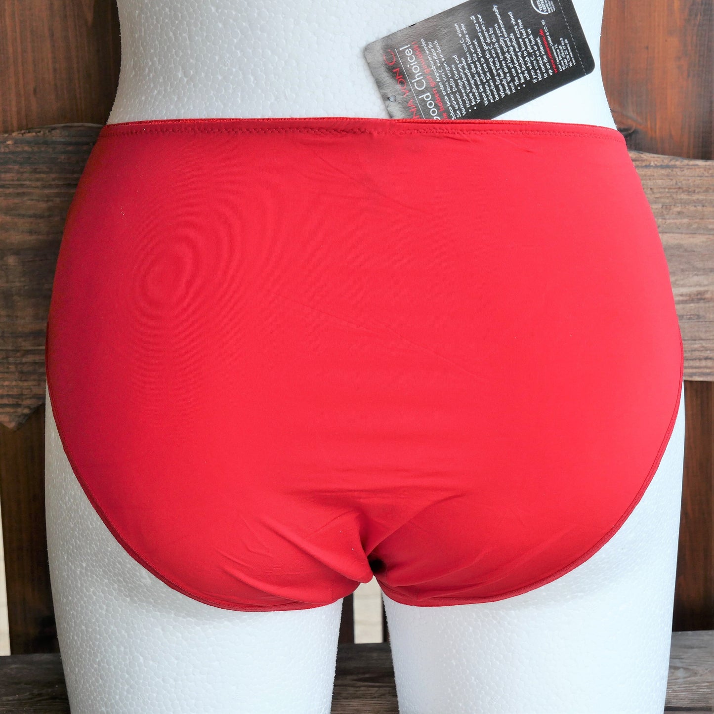 Hüftslip, Slip, Nina von C., kirsch rot, Spitze Slip Nina von C.