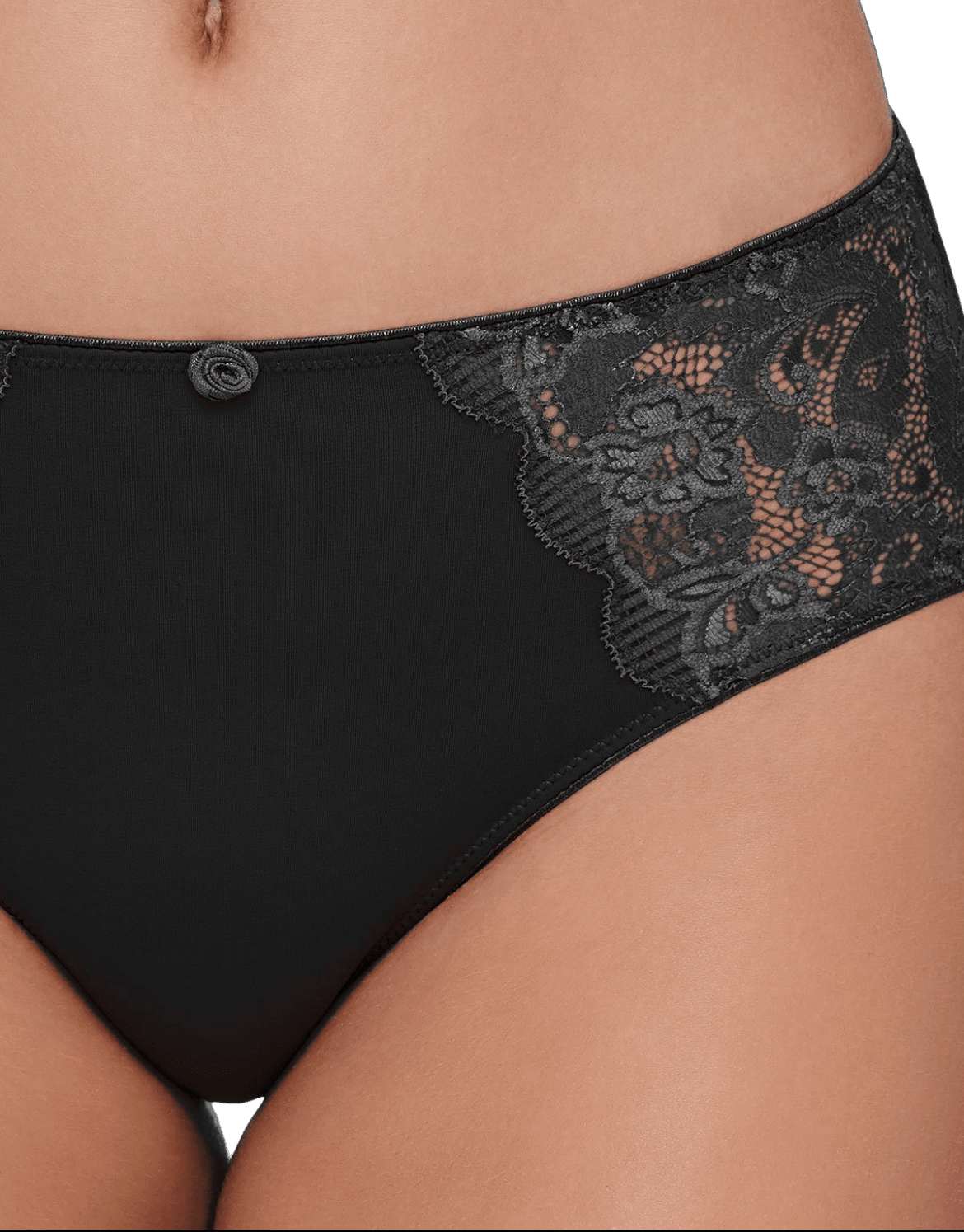 Jazzpant, Slip, schwarz, SUSA, Spitze, 629 Slip Susa