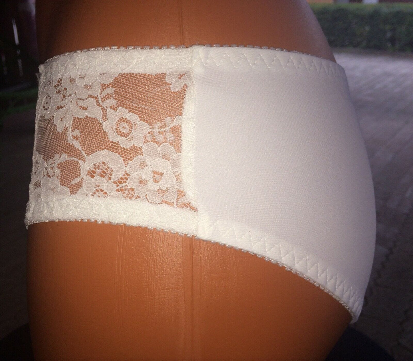 Jazzpant, Slip, weiß, SUSA, Spitze Slip Susa