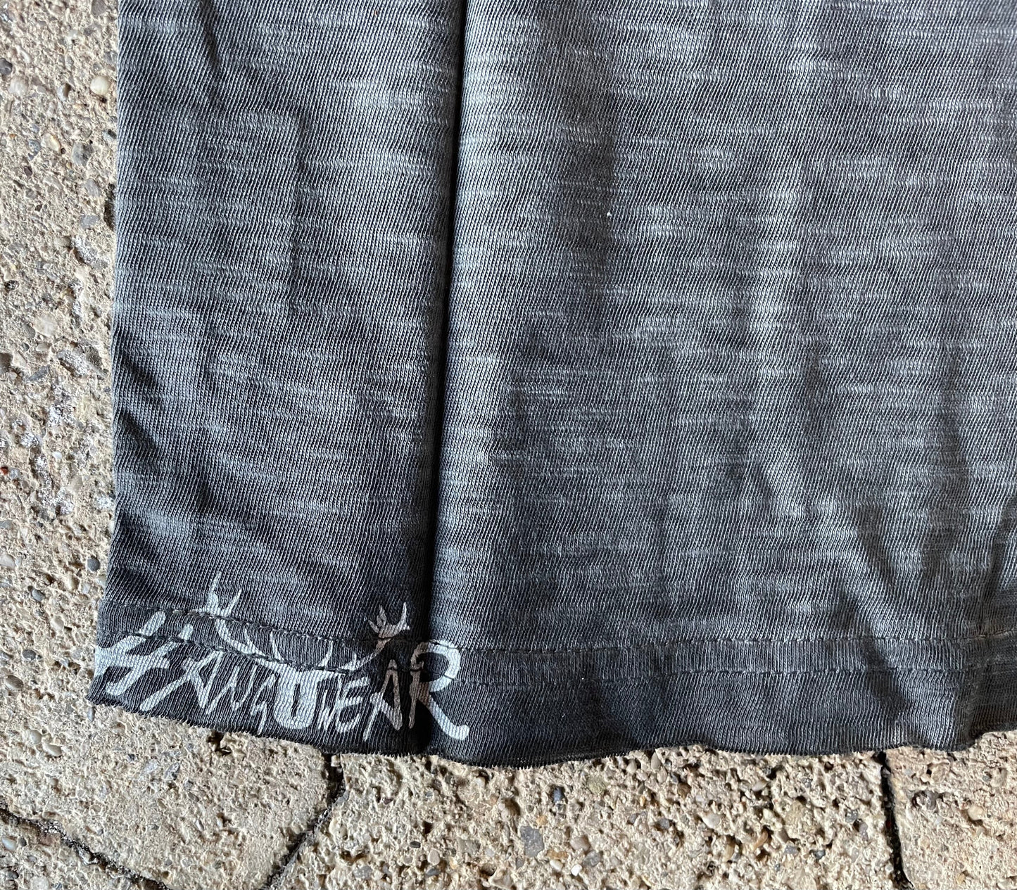 Kinder Buamshirt, HangOwear, Jimmy, grau Kindershirt HangOwear