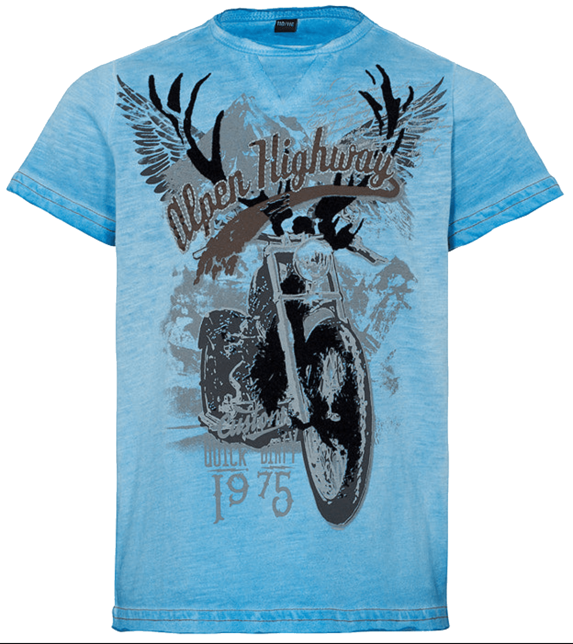 Kinder Buamshirt, HangOwear, Till Kids, blau, AR Kindershirt HangOwear