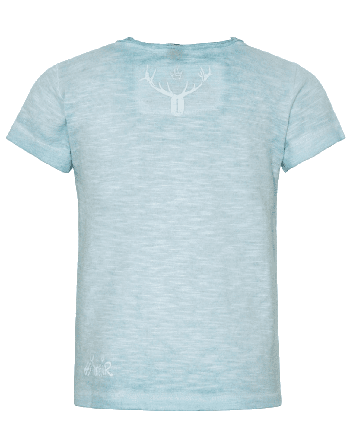 Kinder Madlshirt, HangOwear, Evi Kids, blau Kindershirt HangOwear