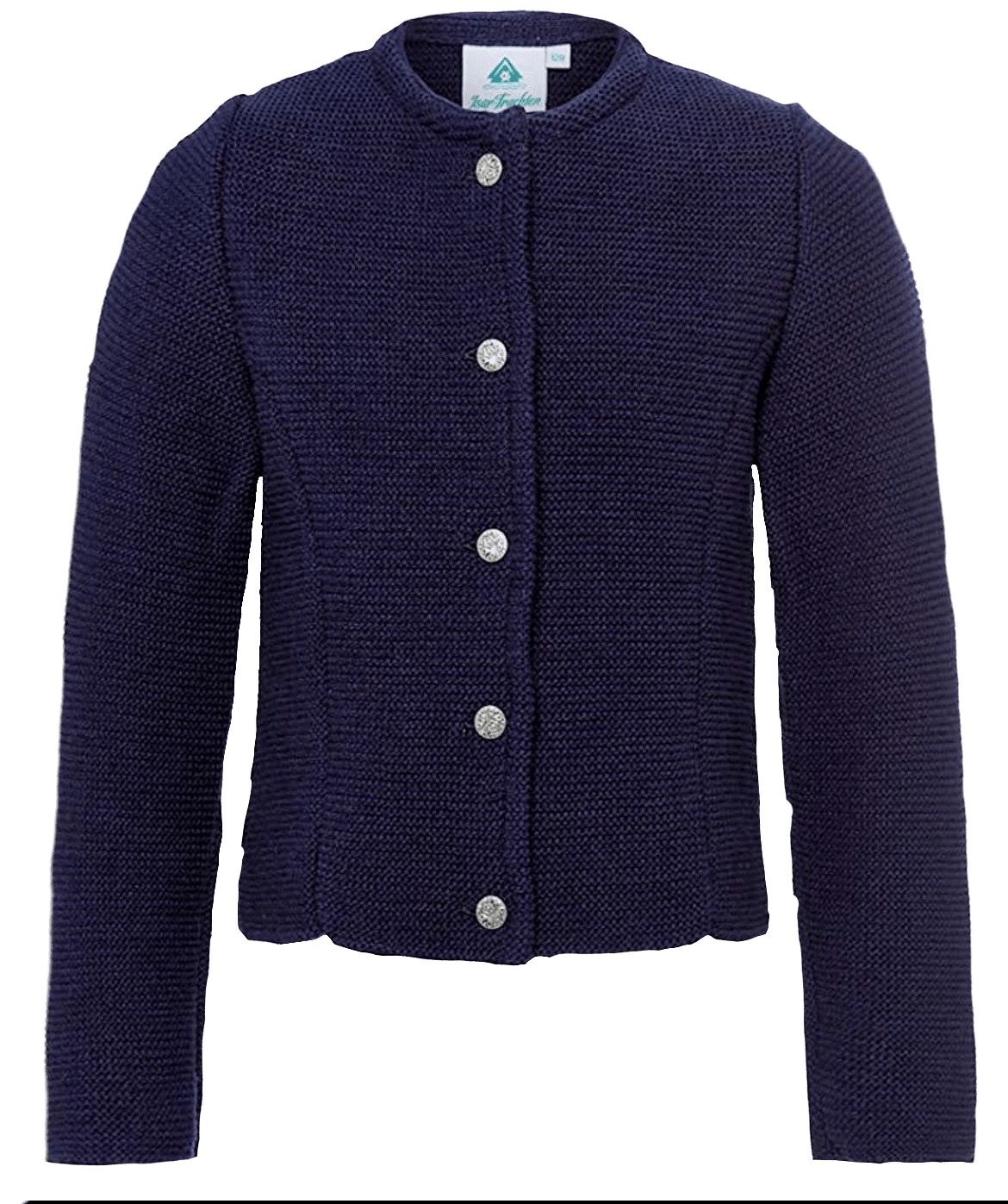 Kinder Trachtenjacke, Madl, Isar Trachten, dunkelblau Kinderjacke Isar Trachten
