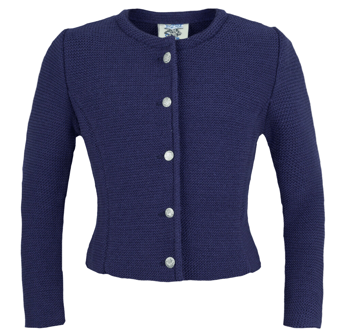Kinder Trachtenjacke, Madl, Isar Trachten, dunkelblau Kinderjacke Isar Trachten