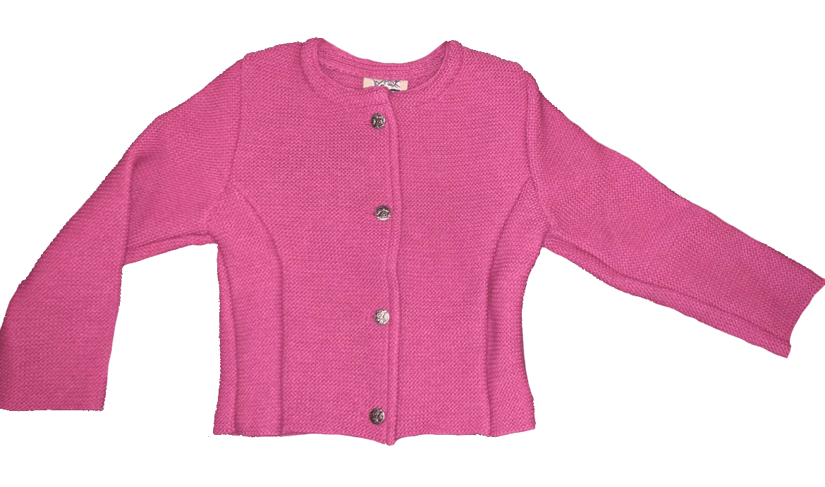 Kinder Trachtenjacke, Madl, Isar Trachten, pink Kinderjacke Isar Trachten